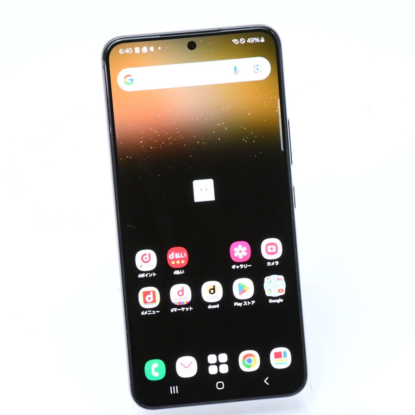 液晶美品】 docomo SIMフリー Galaxy S22 ファントムブラック