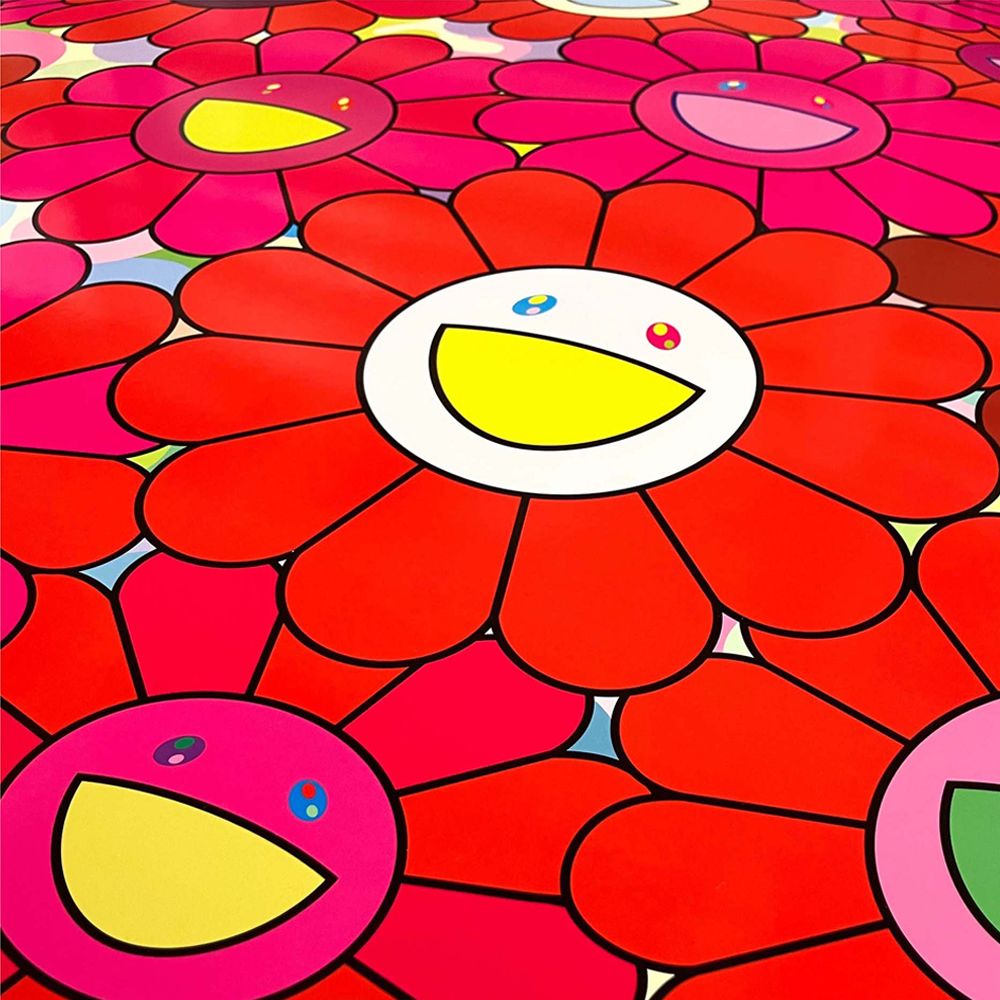 村上隆 感謝の花 zingaro kaikaikiki カイカイキキ ポスター ED300