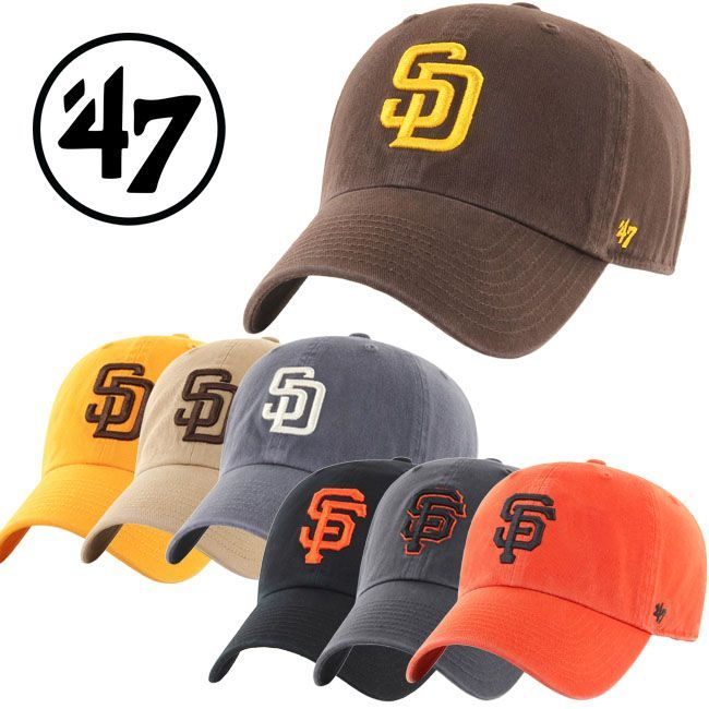 47 キャップ サンディエゴ パドレス メンズ レディース 春夏秋冬用 全2
