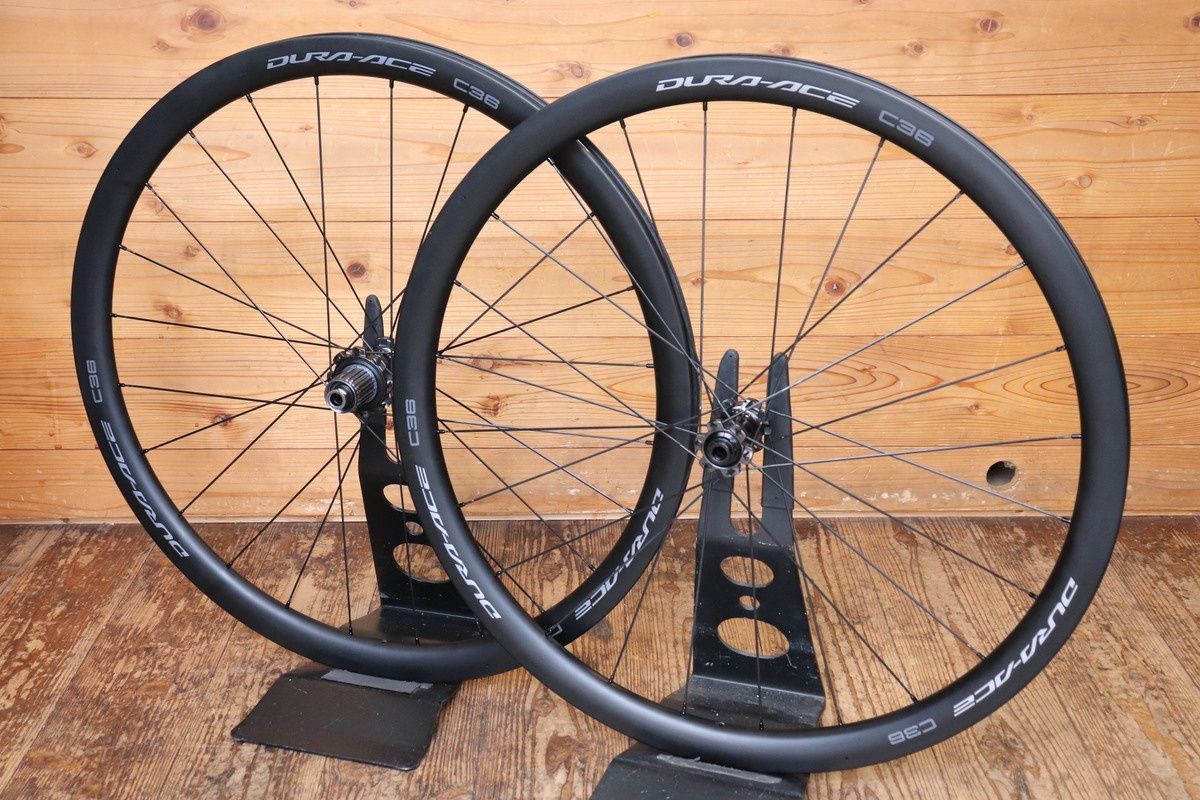 SHIMANO DURA-ACE WH-R9270-C60-TL チューブレス 前後カーボンホイール