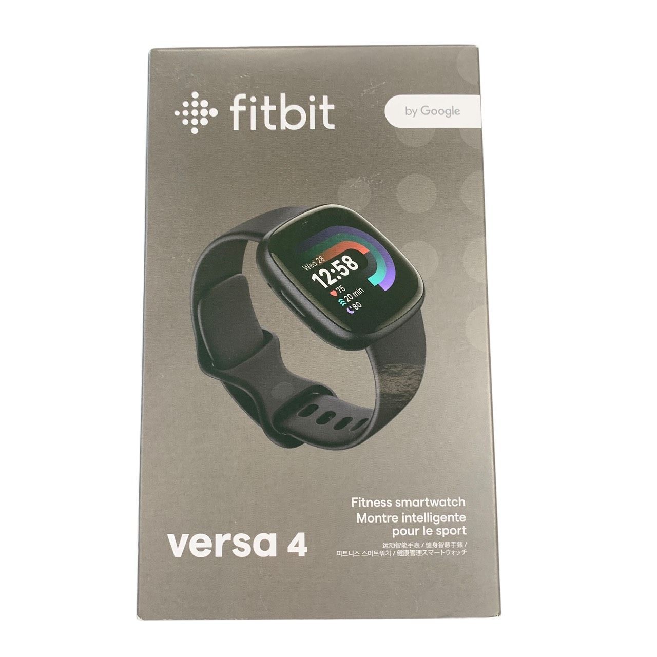 ♪3291 未開封 Fitbit versa4 ブラック スマートウォッチ 未使用 ♪3291 未開封 Fitbit versa4 ブラック スマートウォッチ 未使用