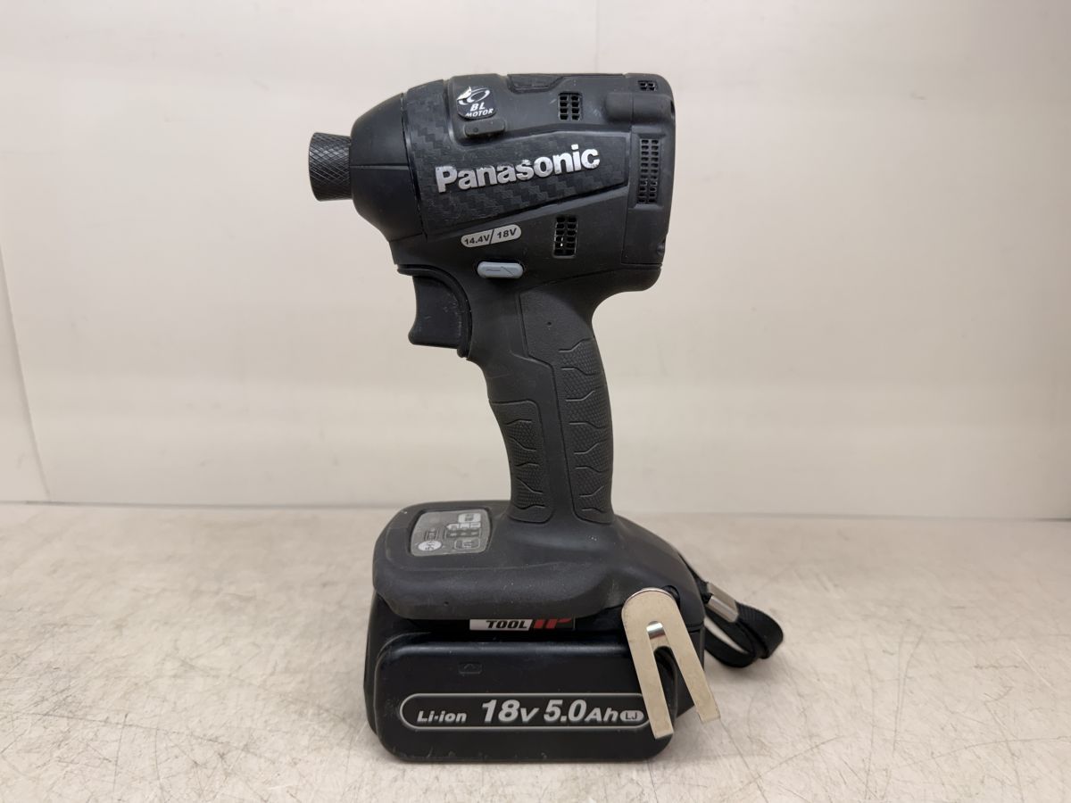 ♪♪ Panasonic EZ75A7 18V インパクトドライバ フルセット 純正バッテリー2個 充電器 パナソニック 品