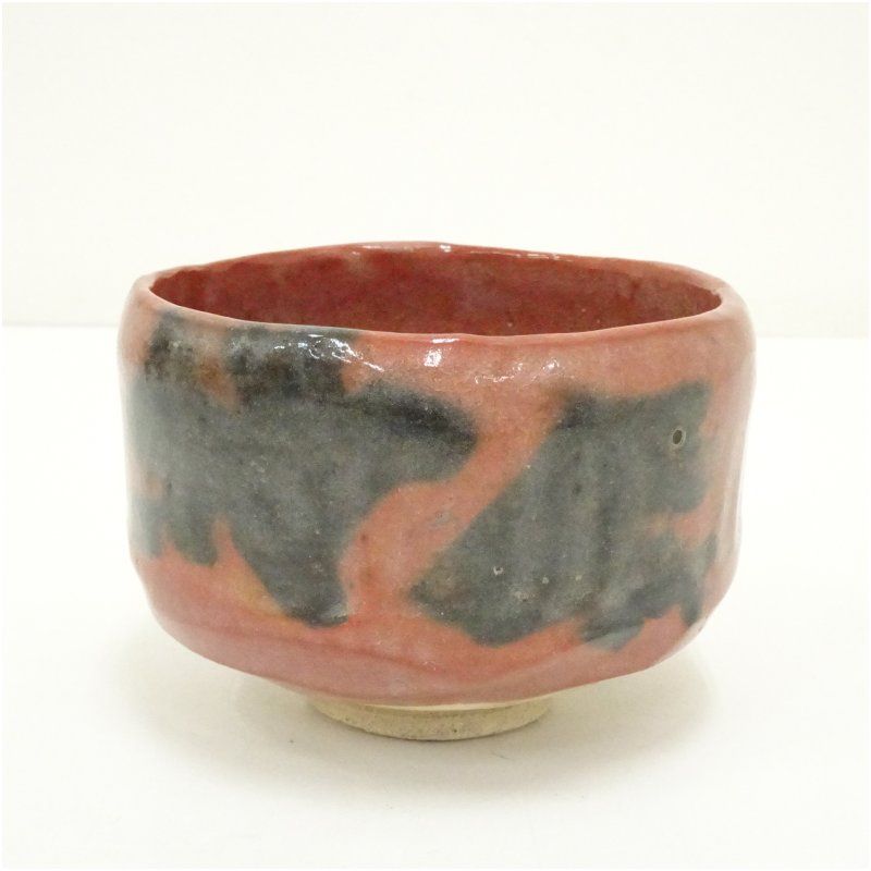 ♦茶道具 赤楽 茶盌 抹茶碗 美術工芸品 アンティーク 骨董品 コレクション ♢茶道具 赤楽 茶盌 抹茶碗 美術工芸品 アンティーク 骨董品