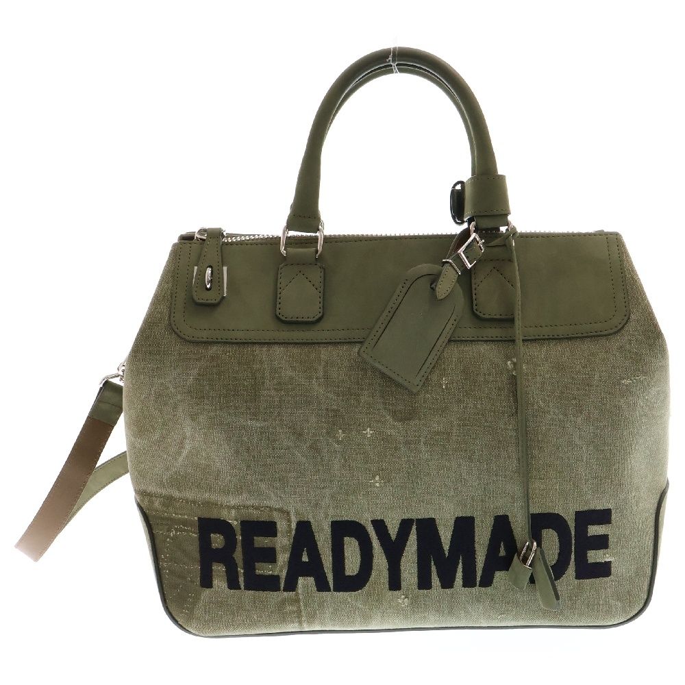 READY MADE レディメイド GYM BAG M ジムバッググ ボストンバッグ RE-CO-KH-00-00-165 カーキ