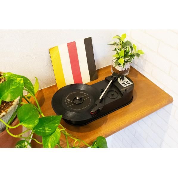 クマザキエイム どこでもレコードプレーヤー【RECO-MATE (レコメイト