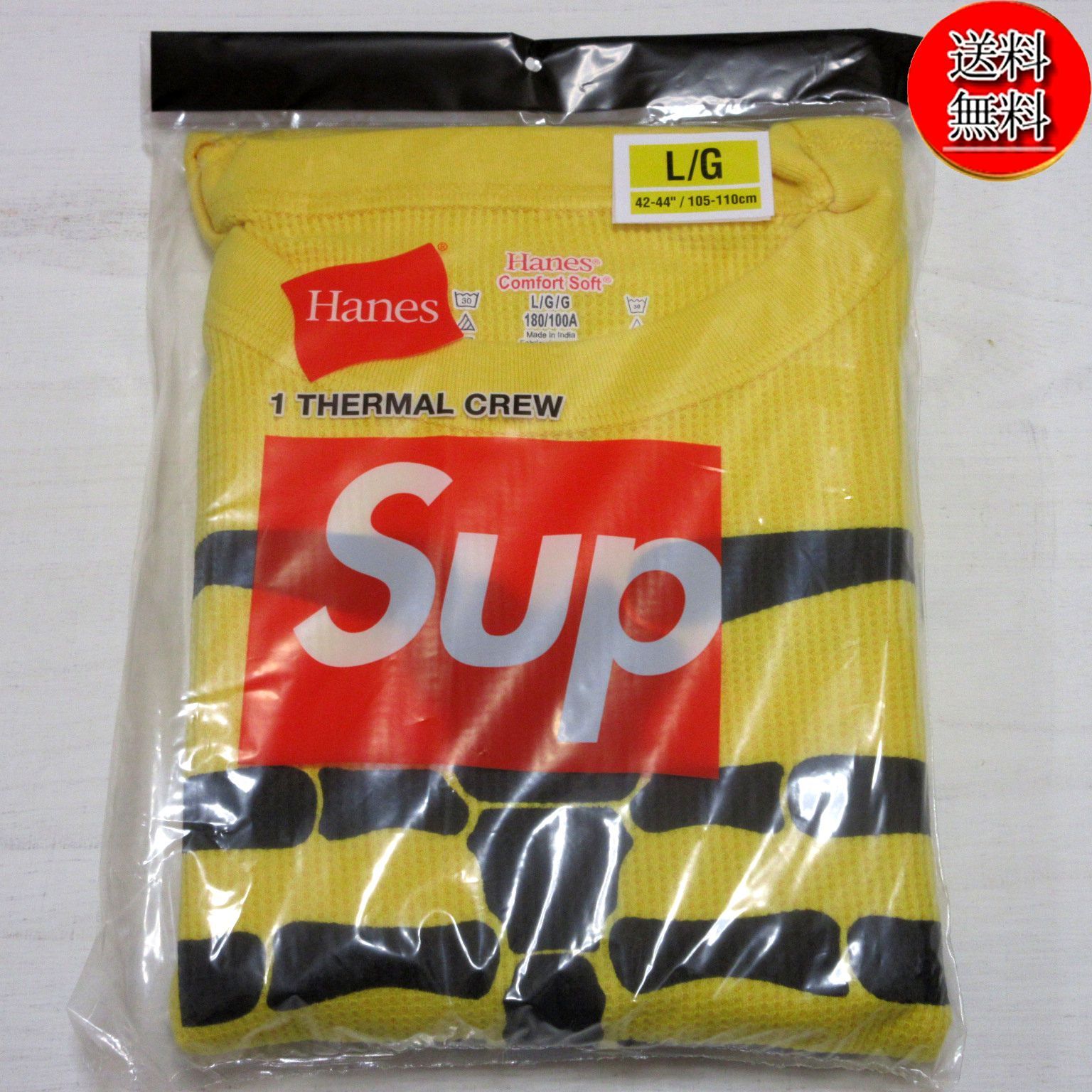 送料無料☆匿名配送☆新品】国内品 Supreme(シュプリーム）Hanes 