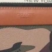 COACH コーチ 新品 迷彩 柄 長財布 メンズ レディース 小物 財布 60