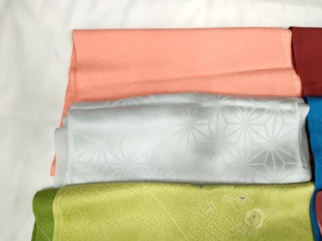 平和屋着物☆和装小物 上質な帯揚げ 10枚セット 逸品 AAAR6196ps