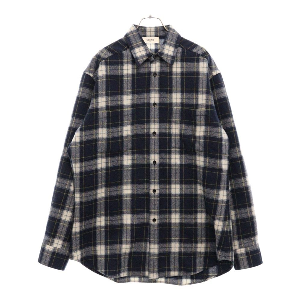 楽天市場】CELINE(セリーヌ) サイズ:36 22AW Oversized Shirt in