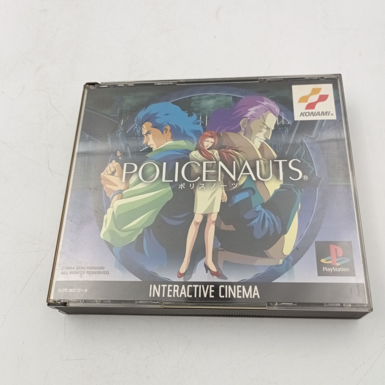 K-0456】policenauts コナミ ポリスノーツ ps1 PlayStation