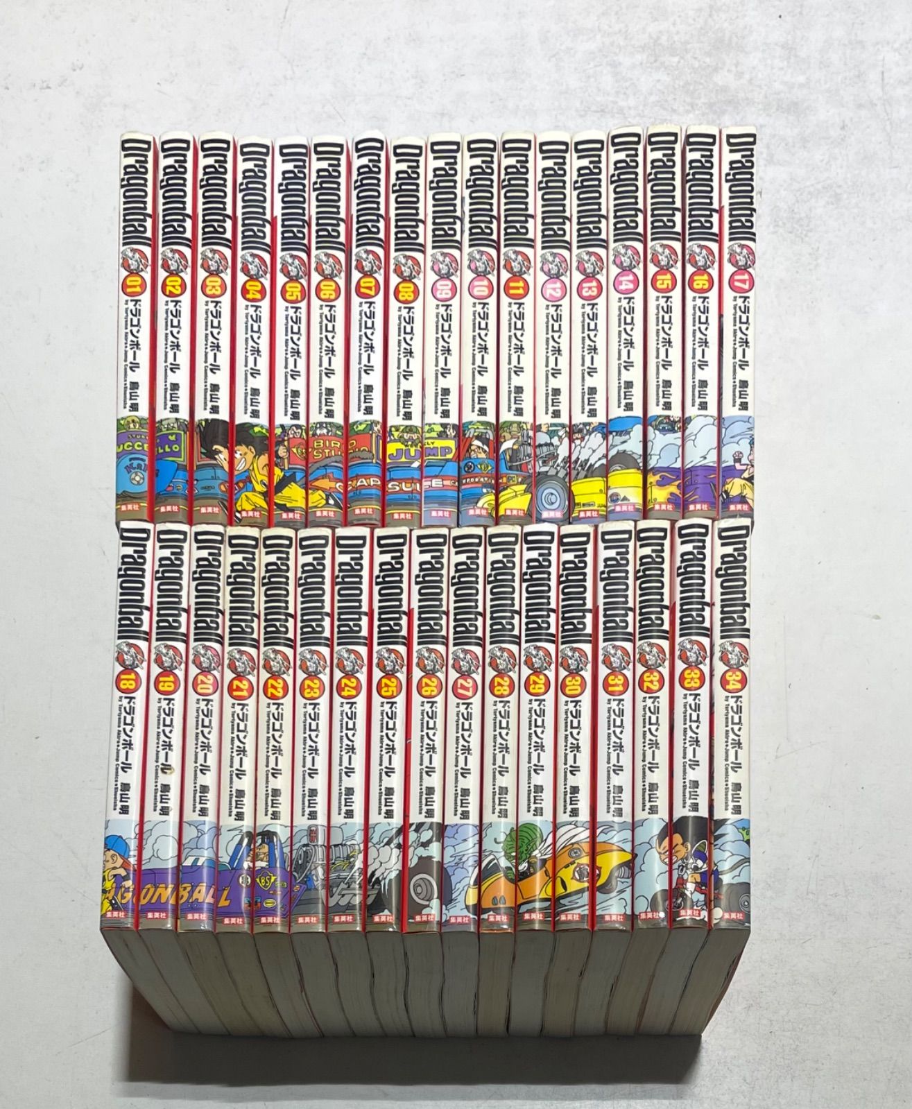 DRAGON BALL　ドラゴンボール 完全版コミック 全34巻完結セット+おまけ付き！ 鳥山明 集英社