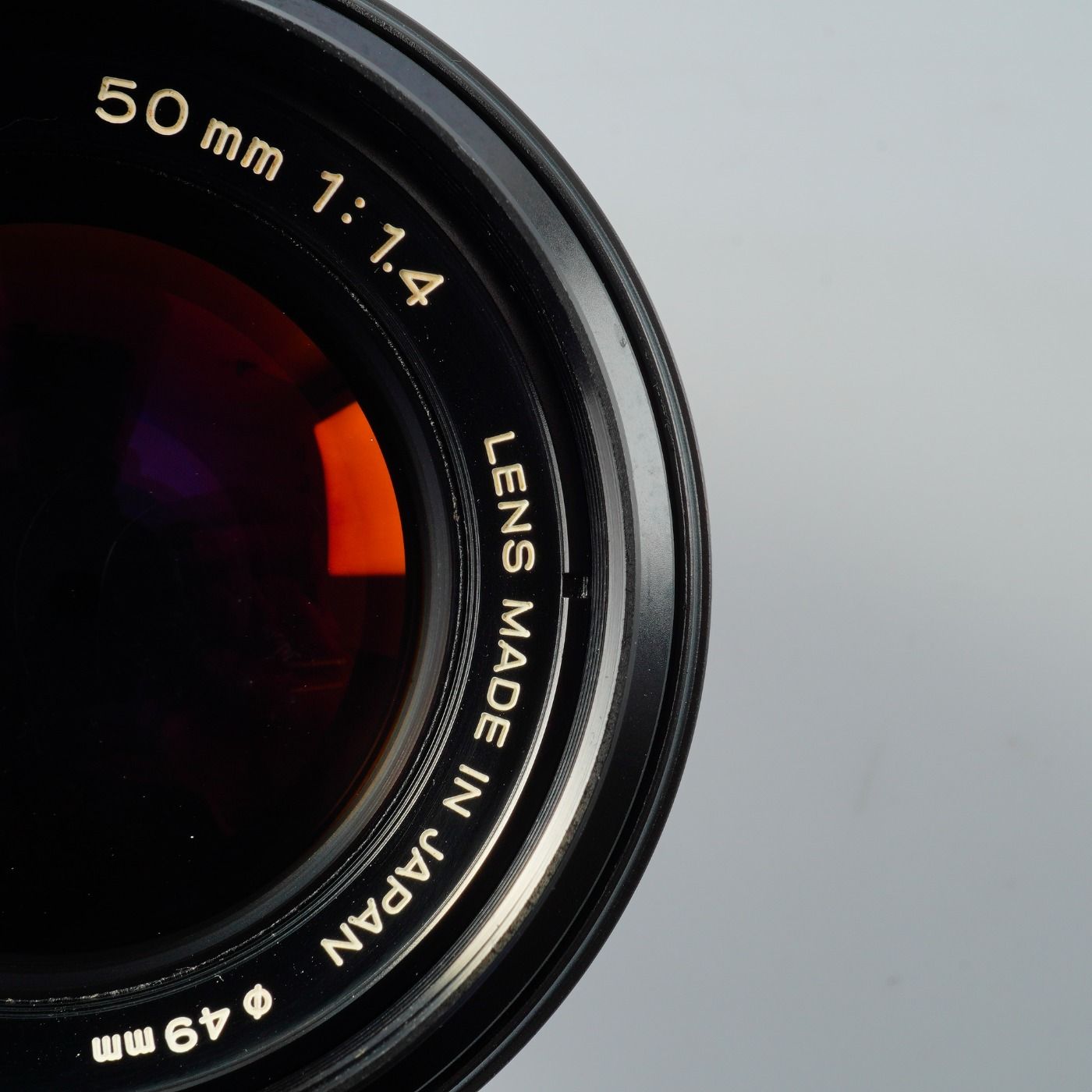 MINOLTA オンライン ミノルタ MD ROKKOR 50mm F/1.4 単焦点レンズ