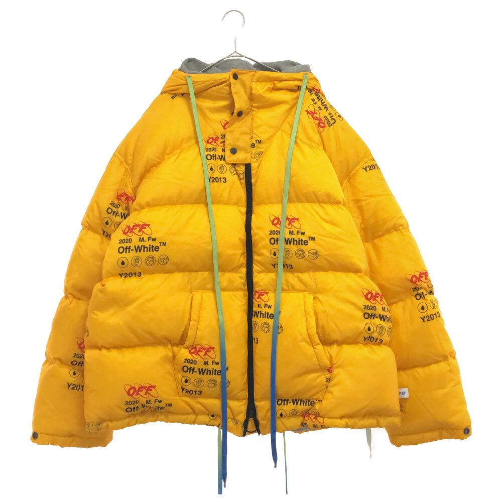 OFF-WHITE オフホワイト 19AW Industrial Zipped Puffer