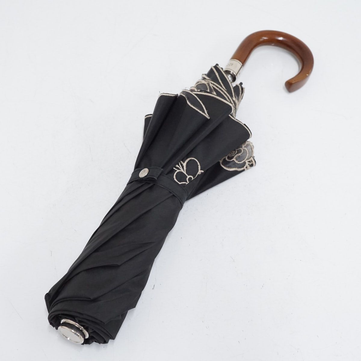 未使用】ニナリッチ ショート傘 日傘 1級 サマーシールド オーガンジー