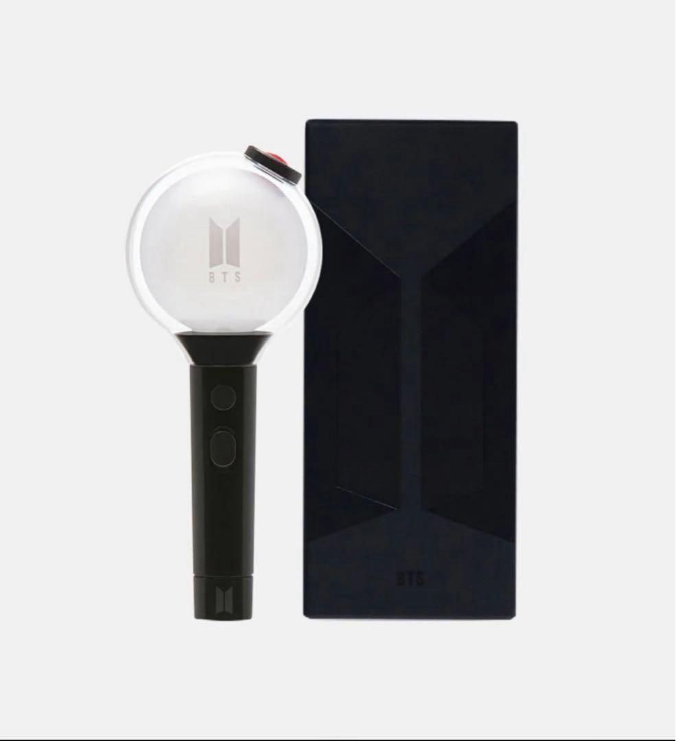 新品未開封 BTS ペンライト Ver.4 アミボム トレカ付 公式 d91