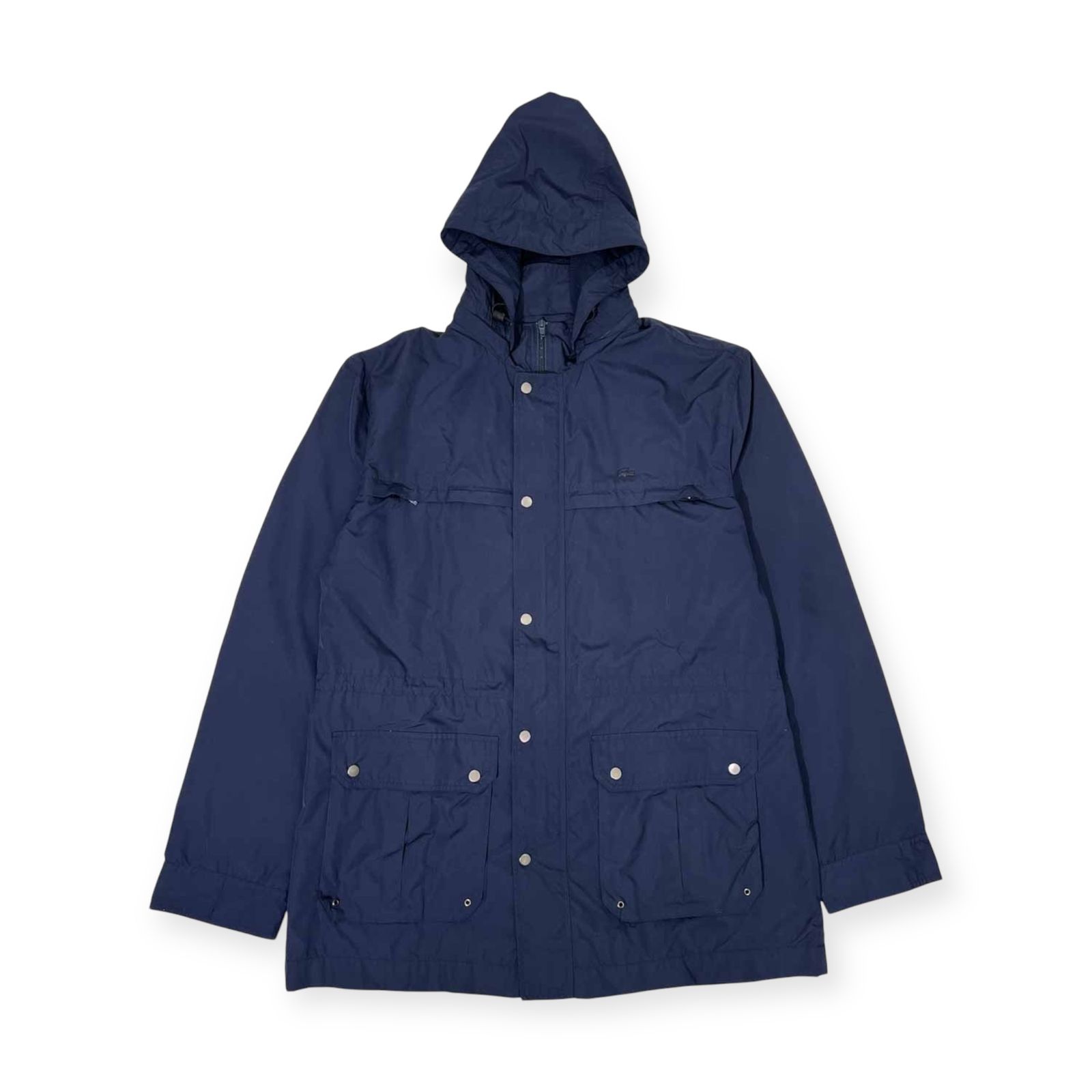 90s Lacoste ラコステ フード取り外し可 裏メッシュ マウンテン 