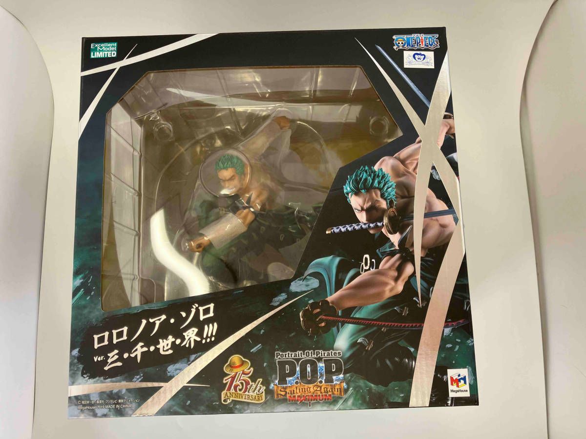 ロロノア・ゾロ Ver.三・千・世・界!!! 「ワンピース」 1/8 P.O.P “SA-MAXIMUM” ロロノア・ゾロ Ver.三・千・世・界!!! 発売