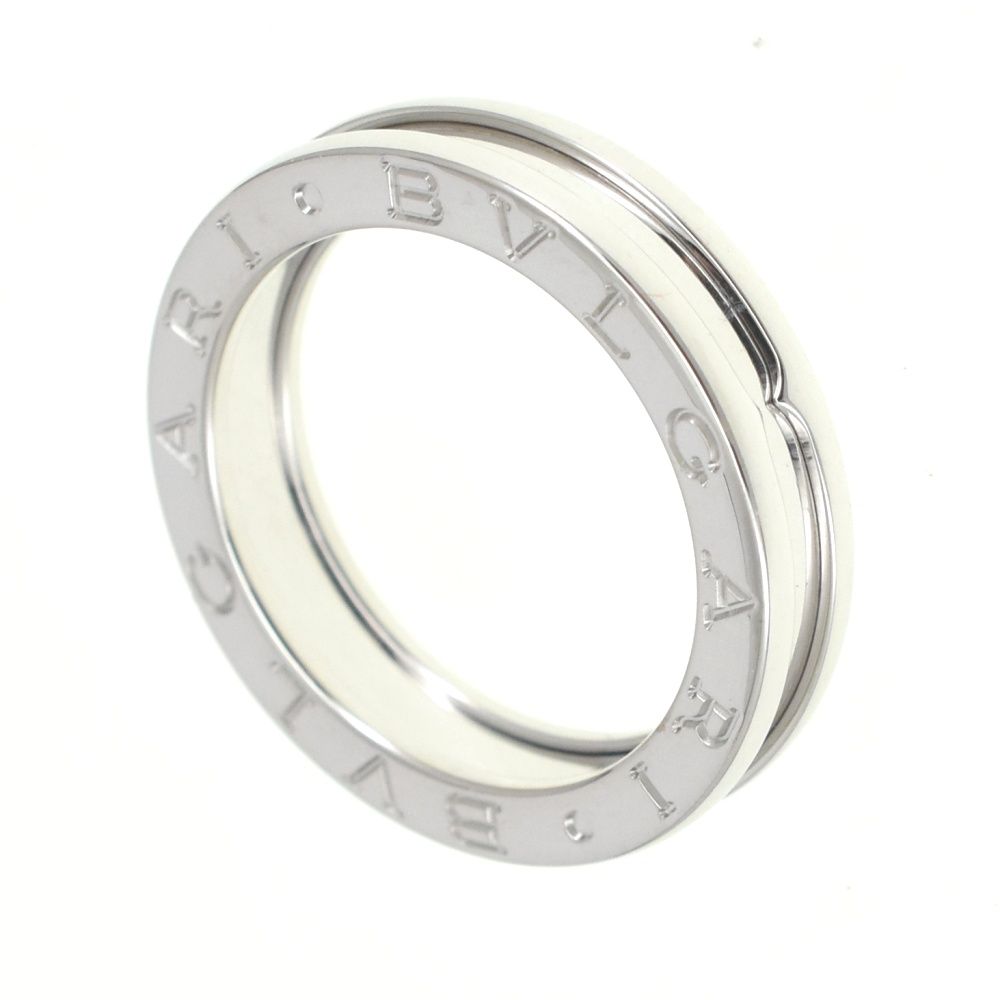ブルガリ BVLGARI B-Zero1 リング サイズ57 JP17 K18WG メンズ き S 139638 WWW_SHINETEETH_COM