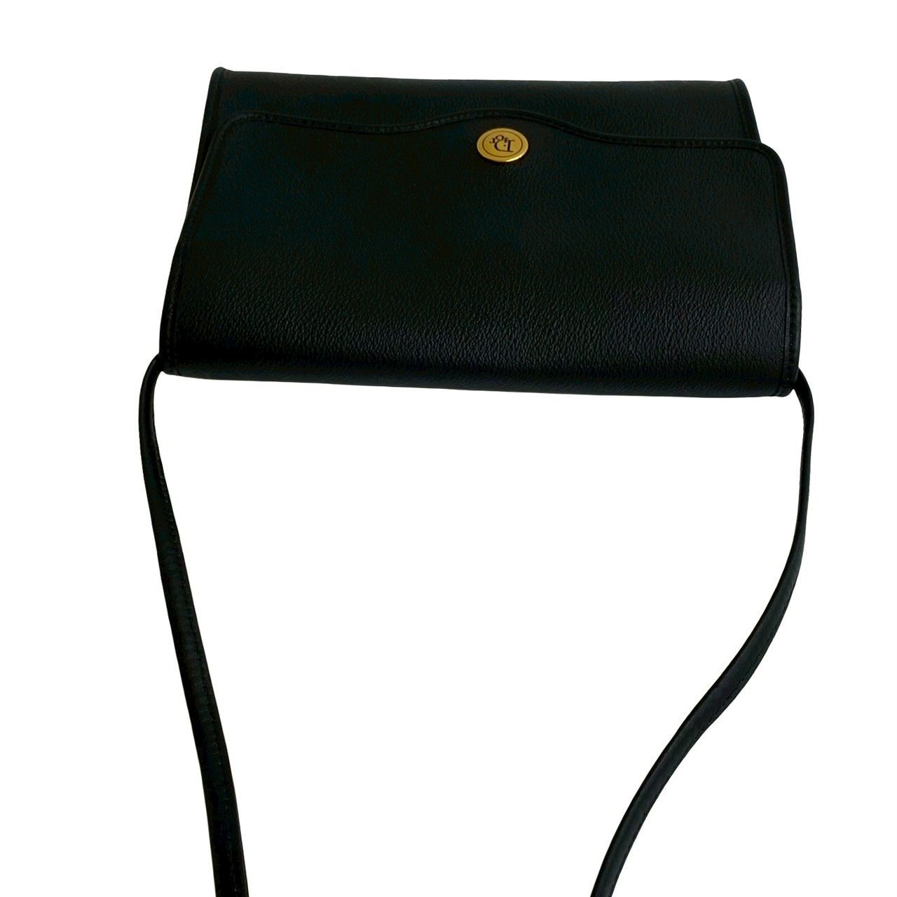Dior 黒 ショルダーバッグ 斜め掛け ハニカム柄 ロゴ金具 PVC レザー Christian Dior クリスチャンディオール ハニカム柄 ショルダー