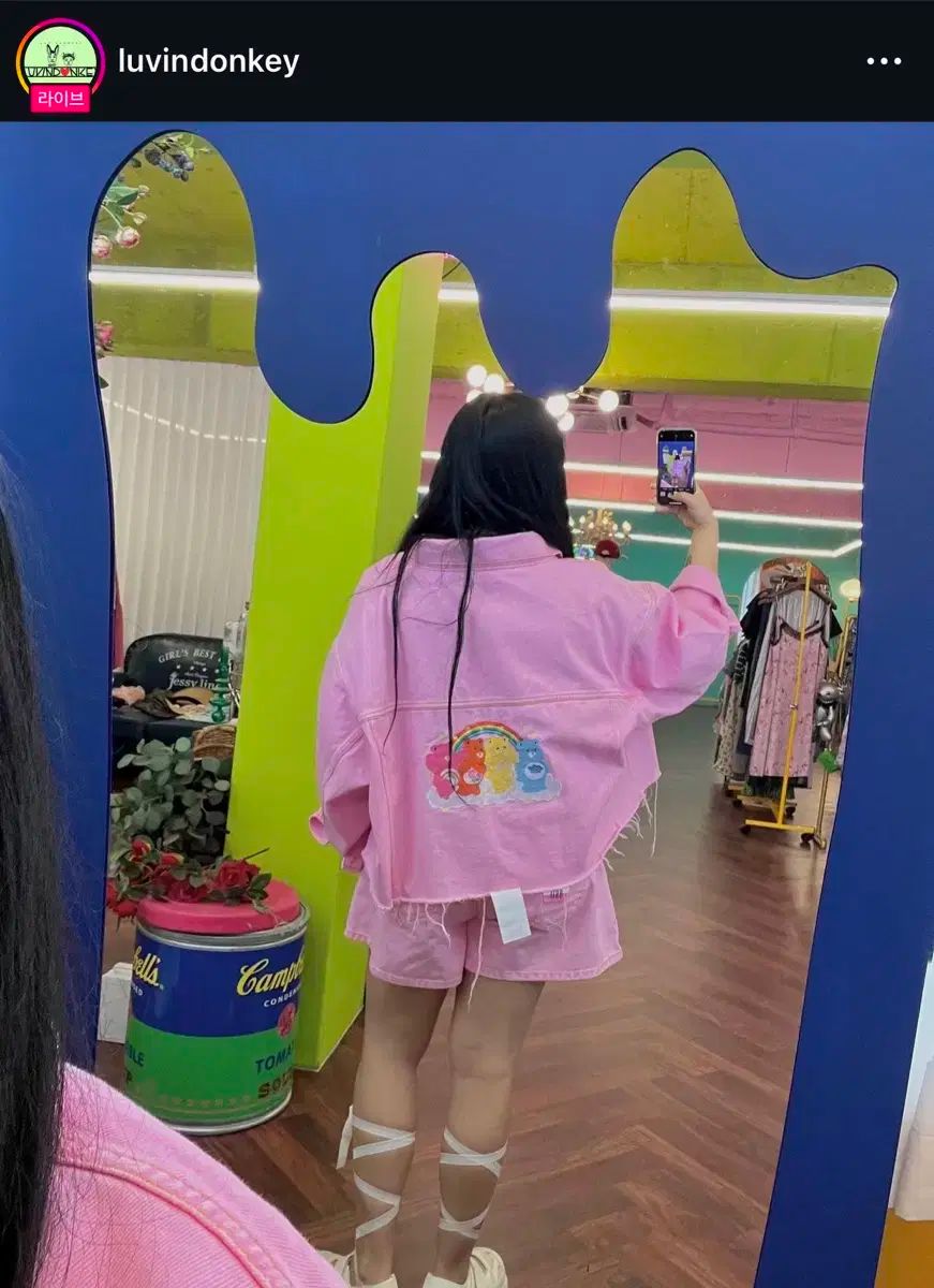 ケアベア ピンク