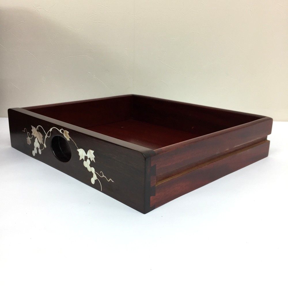 【良品】中国美術 螺鈿細工 花梨唐木 天然木 三段引き出し 骨董品 時代物 工芸 安価 花梨唐木 螺鈿細工 良品】中国美術 天然木 骨董品 三段