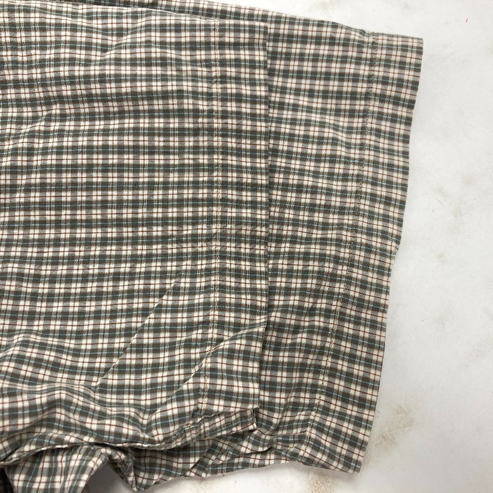 02w18441 カーハート Carhartt チェック柄半袖シャツ グリーン