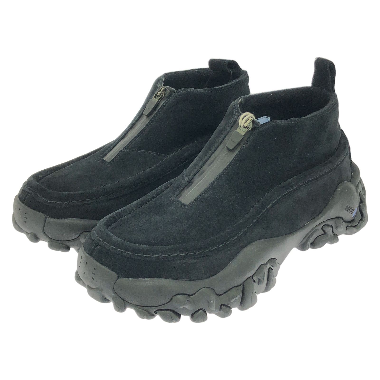 マックキューアレクサンダーマックイーン McQ by Alexander McQueen スニーカー スニーカー ブラック B12 CRIMP MOCC ブラック スウェード スニーカー ブラック B12 CRIMP MOCC メンズ