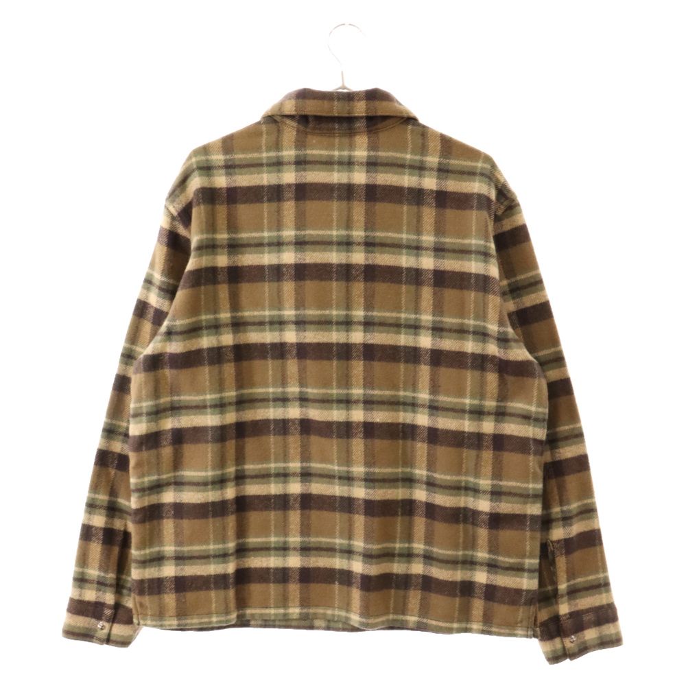 CHROME HEARTS (クロムハーツ) U UNDERDOG PLD ハーフジップ チェック
