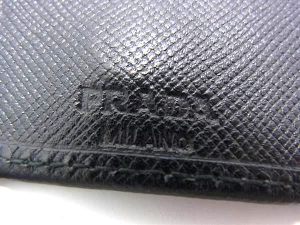 PRADA プラダ サフィアーノレザー 5連 キーケース 鍵入れ メンズ