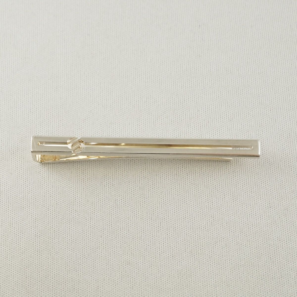 GUCCI グッチ ネクタイピン インフィニティ ノット タイピン タイバー Ag925 シルバー メンズ X7909