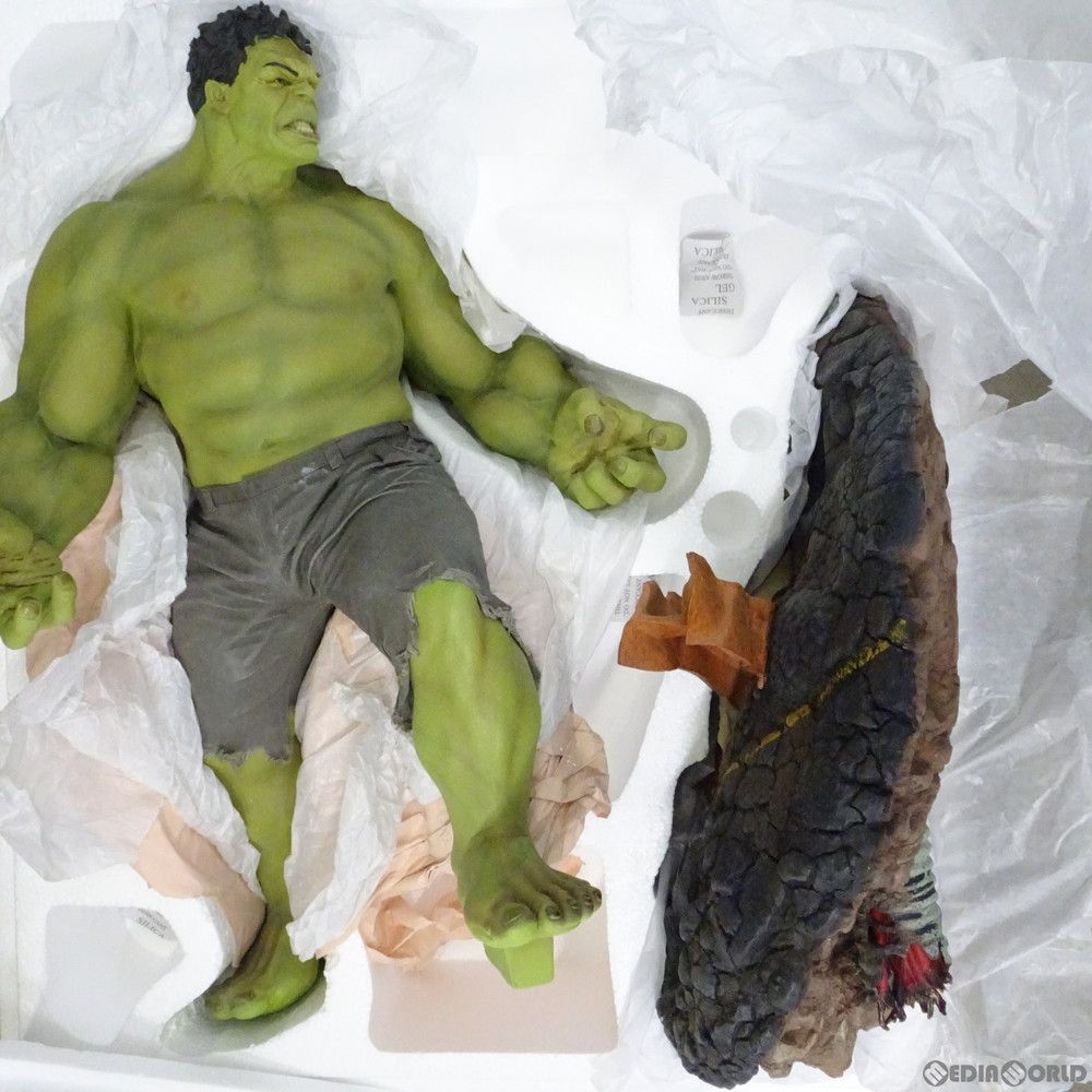 ハルク マケット アベンジャーズ 1/4 完成品 フィギュア(海外流通版) サイドショウ ハルク マケット アベンジャーズ 1/4 完成品 フィギュア(海外