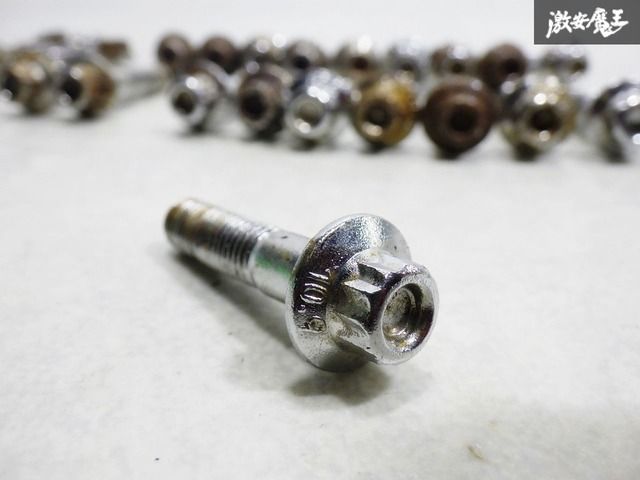 ☆即発送☆ BBS 純正 RS ピアスボルト 19本 首下長 32mm M7 10.9