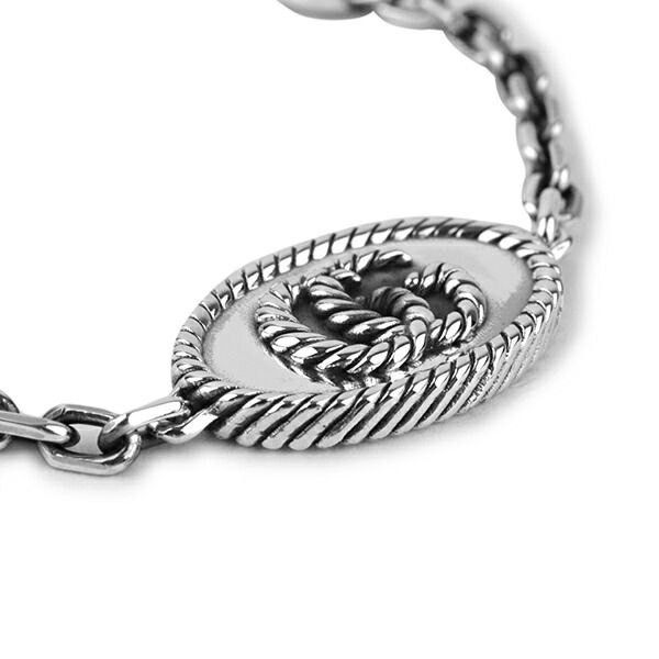 新品 グッチ GUCCI ブレスレット GGマーモント シルバー - メルカリ
