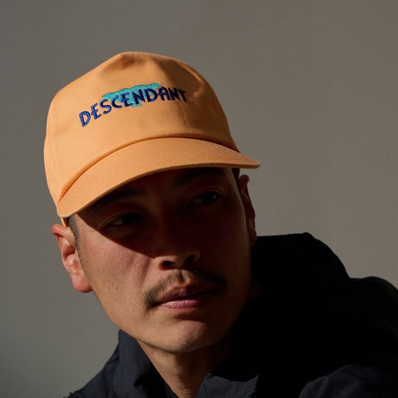 帽子 25ss DESCENDANT FLUKE UP TRUCKER ORANGE FLUKE UP TRUCKER – DESCENDANT