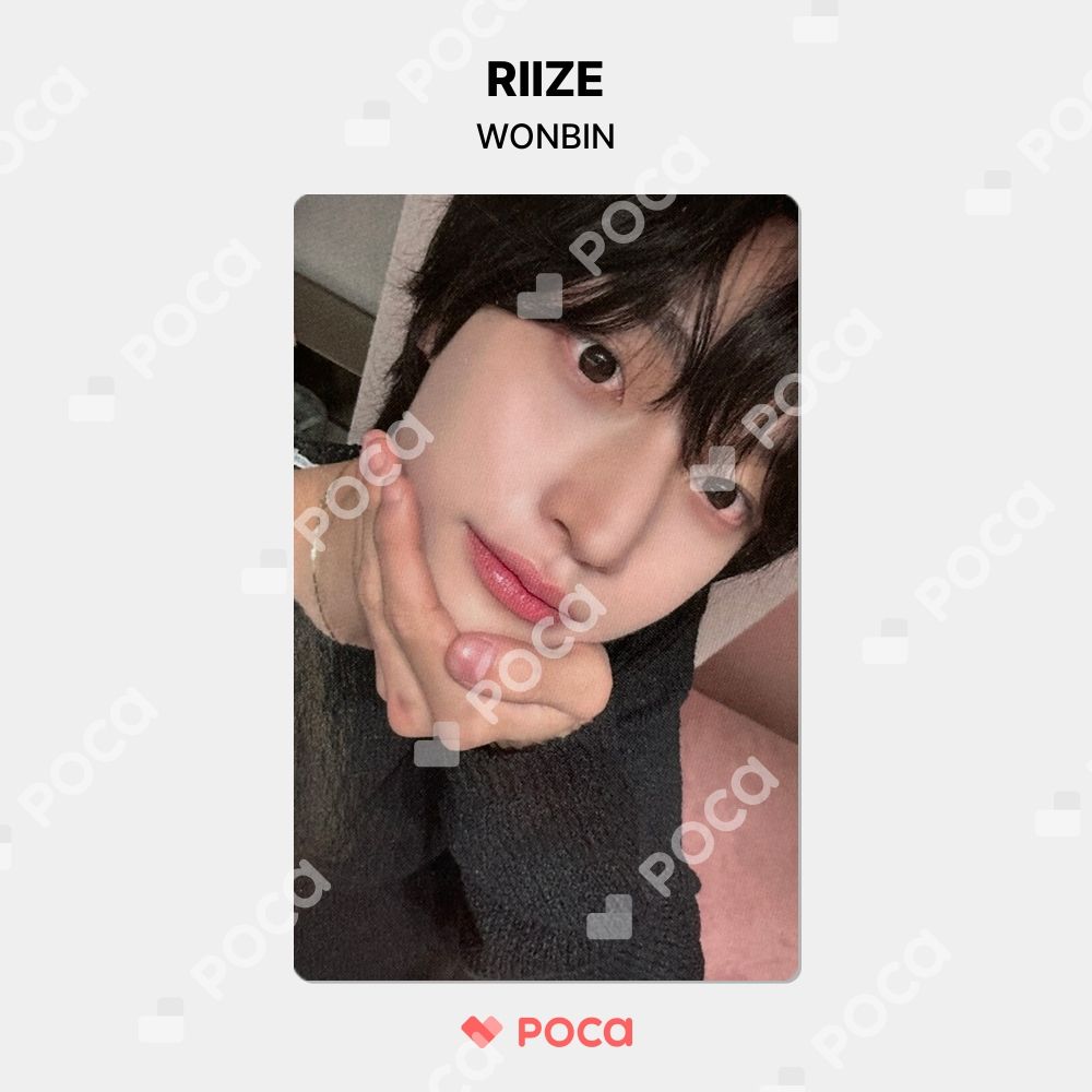 riize ライズ　ウォンビン　apple music トレカ　riizing RIIZE ウォンビン】 RIIZING APPLEMUSIC 公式 トレカ Pocamarket公式