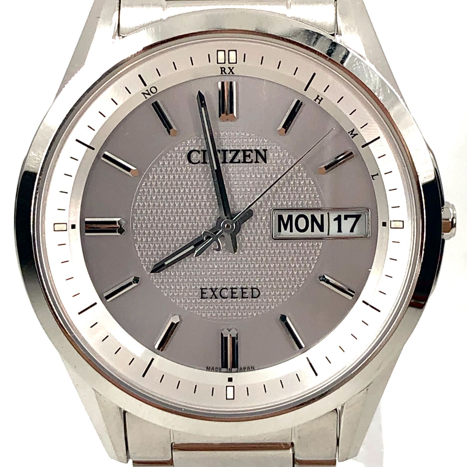 CITIZEN　シチズン　EXCEED　エクシード　稼働品　ソーラー　電波 エクシード | シチズンウオッチ オフィシャルサイト ［CITIZEN