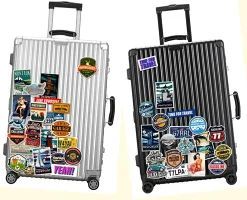 新品未使用 送料無料 レトロ旅行 ステッカー ヴィンテージシール