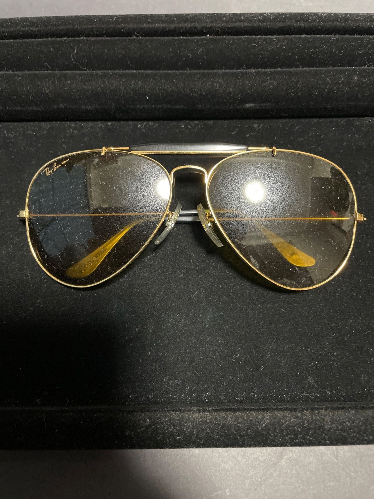 Ray-Ban レイバン サングラス B-L ティアドロップ 62□14 ゴールド