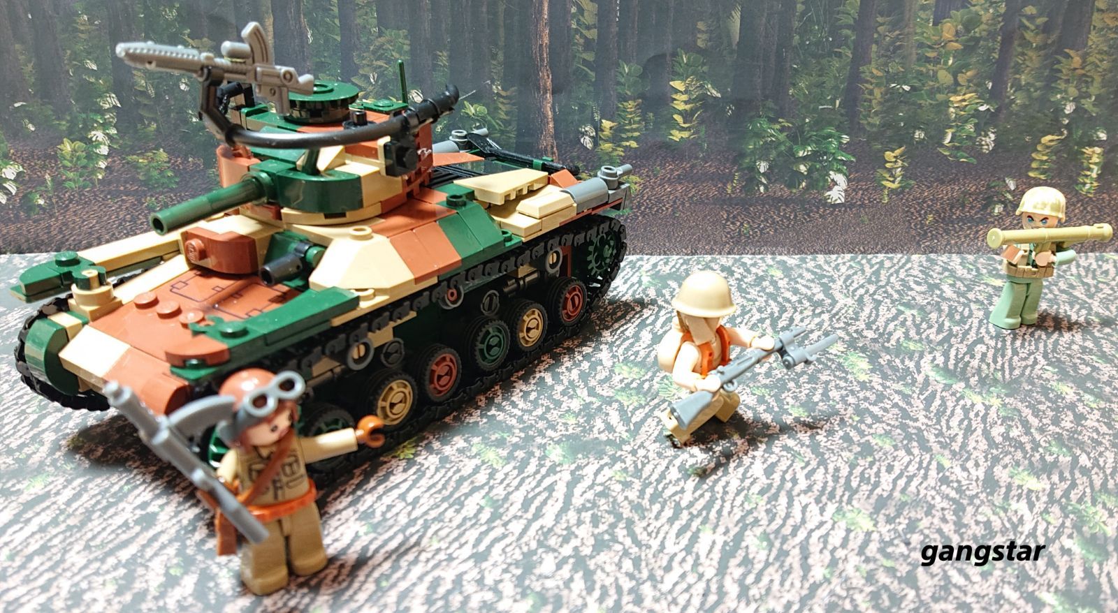 レゴ純正 Brickmania 旧日本軍 九七式中戦車 チハ ミリタリー - おもちゃ