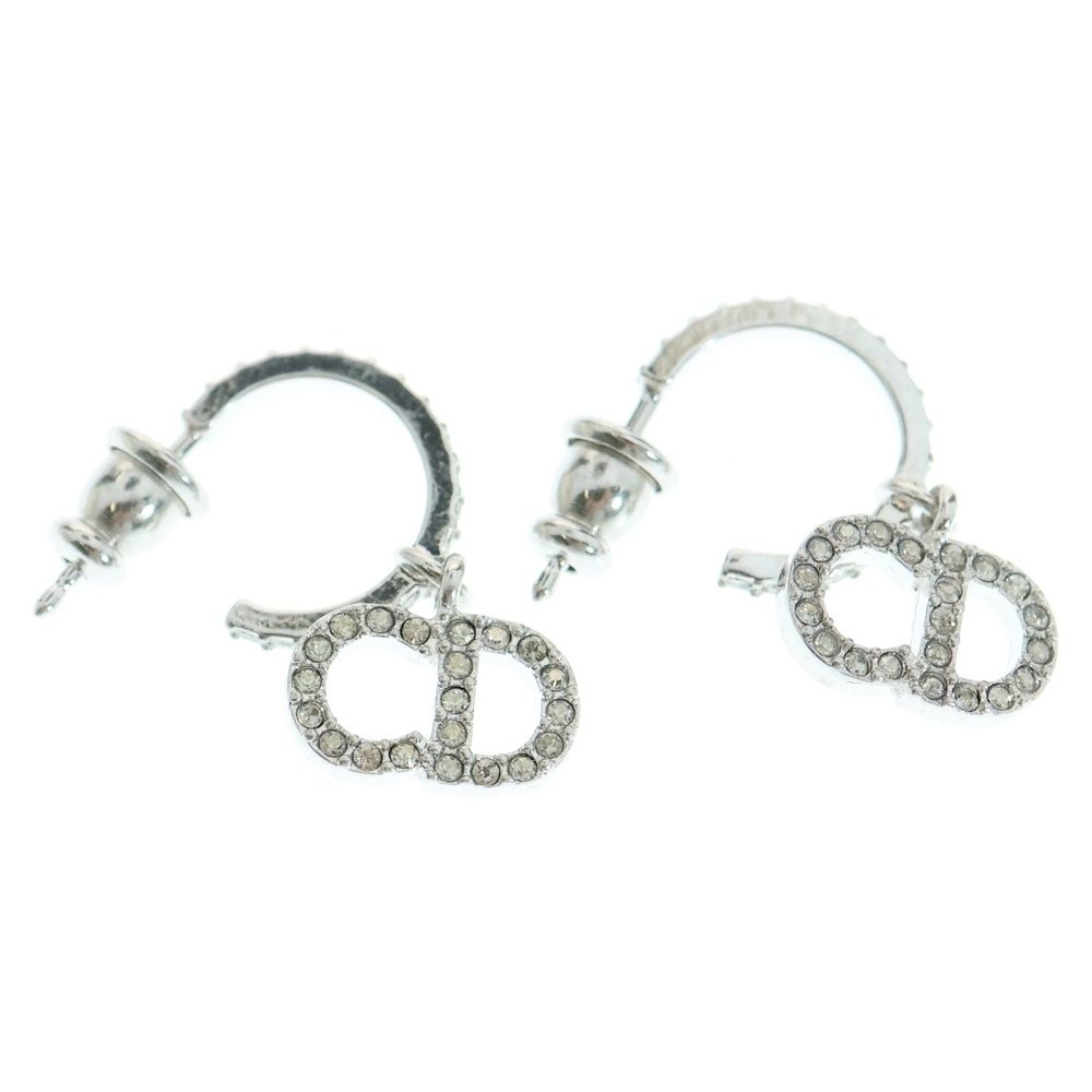 Dior ディオール CD スター ラインストーン ドロップ ピアス 片耳 クリスチャン ディオール ピアス 片耳用 アクセサリー Pierce