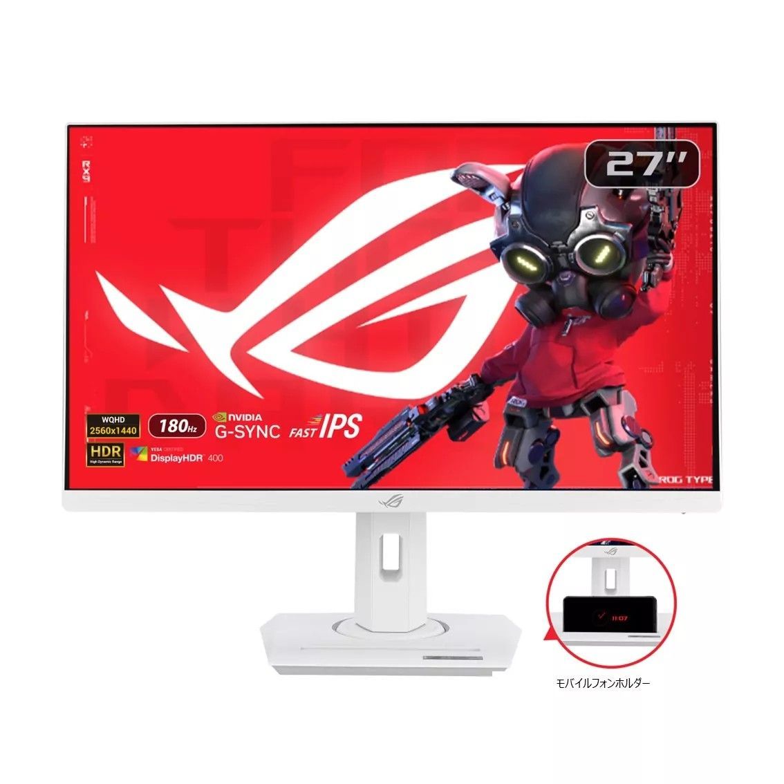 並行輸入品］ASUS ROG Strix XG27ACS-W eスポーツ ゲーミング
