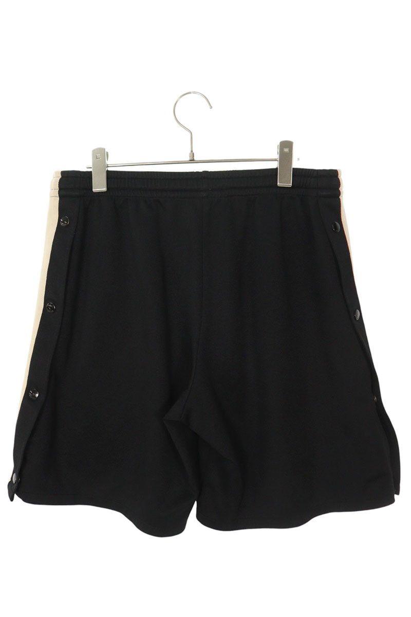  グッチ 475355 X 5 U 11 サイドスナップボタンテクニカルジャージーショートパンツ メンズ S ショートパンツ ハーフパンツ パンツ