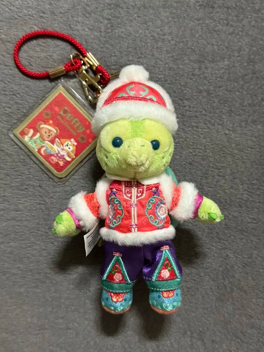 モデル 香港ディズニーランド ダッフィー＆フレンズ オルメル キーホルダー