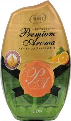 まとめ買い-18点セット お部屋の消臭力 Ｐｒｅｍｉｕｍ Ａｒｏｍａ 消臭芳香剤 部屋用 スイートオレンジ＆ベルガモット