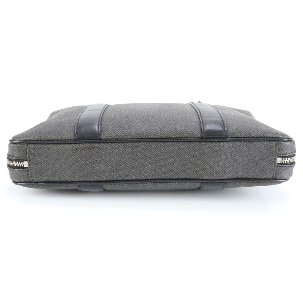 新品同様 ブルガリ ウィークエンド レザー ビジネス バッグ 書類鞄