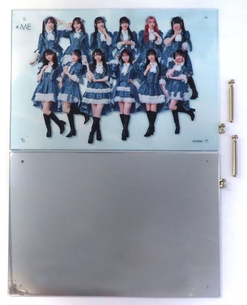 【新品】≠ME（ノットイコールミー）くじ　ビジュアルミラーパネル 中古】アクリルスタンド・アクリルパネル ≠ME(ノットイコールミー