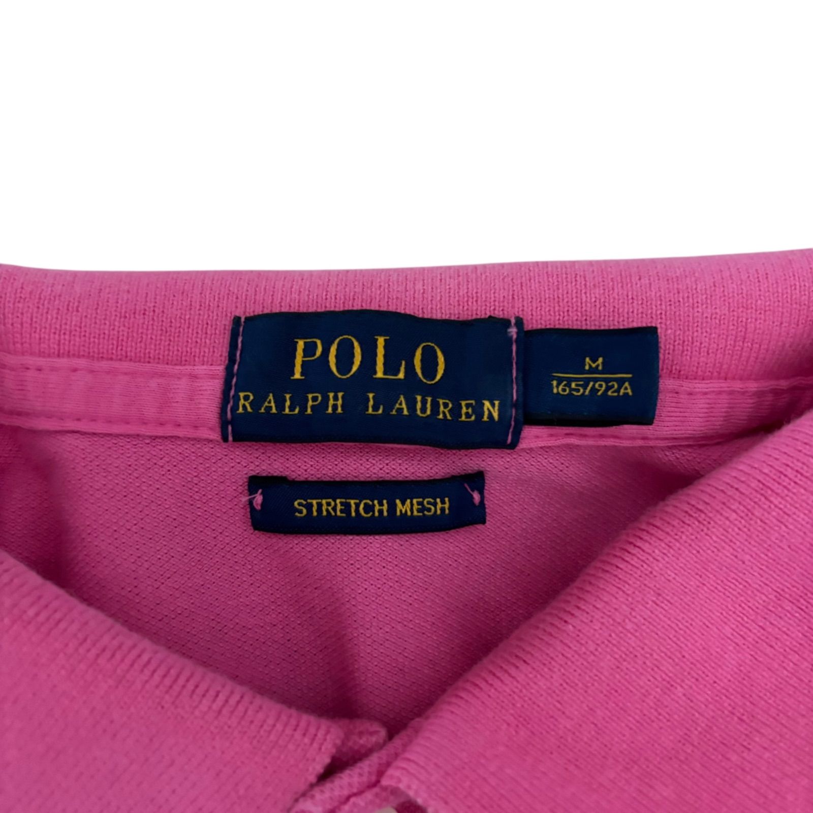 Z1354 Ralph Lauren ラルフローレン ポロシャツ 半袖 ピンク