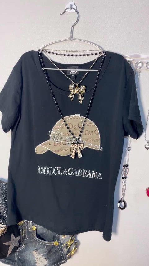 ヴィンテージ ギャル Dolce-Gabbana ドルチェ＆ガッバーナ 半袖T