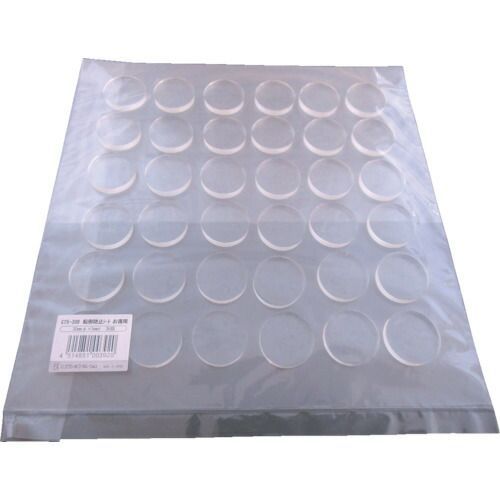 エクシール 耐震ゲル 転倒防止シート お徳用 径30×5mm(丸型) GT5-30D 1パック(36個)[21]