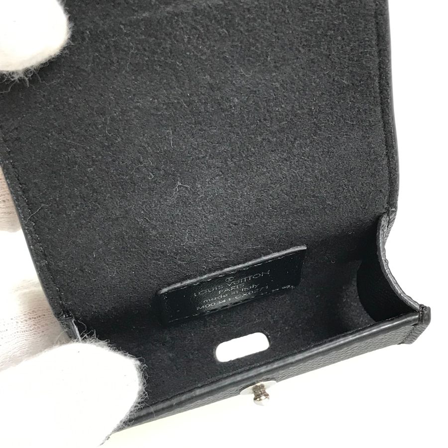 ルイ・ヴィトン LOUIS VUITTON イヤホン ケース モノグラム エクリプス